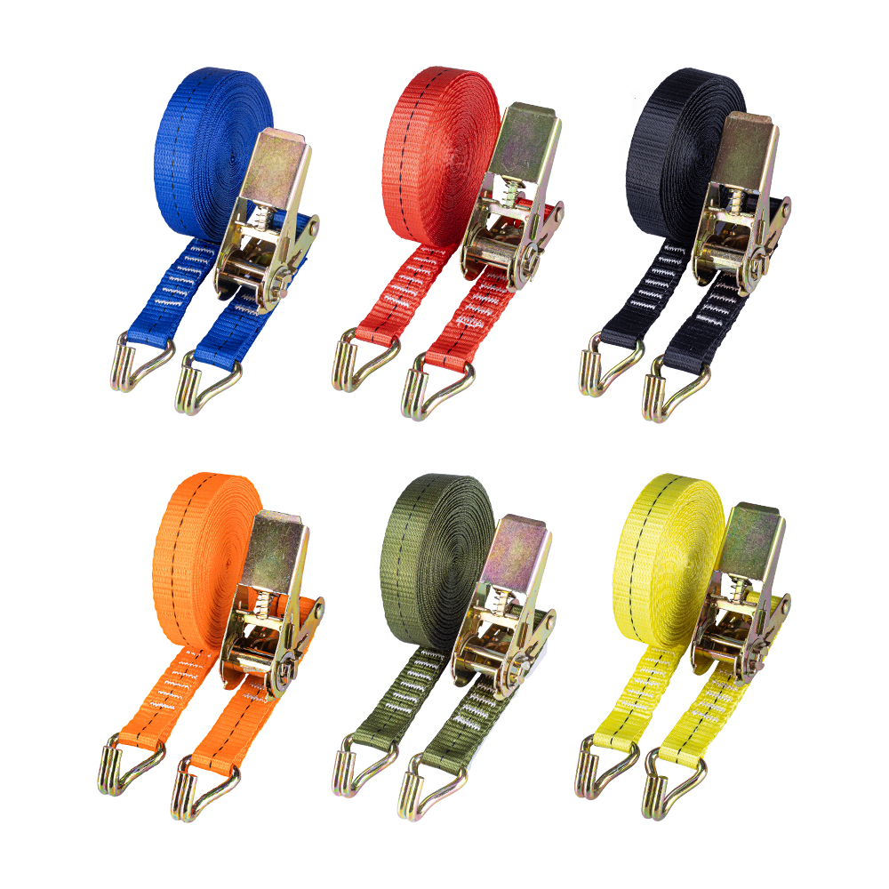 25mm 800kgs Ratchet Tie Down with hook