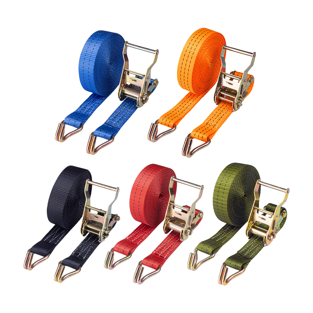 38mm 2000kgs Ratchet tie down with hook