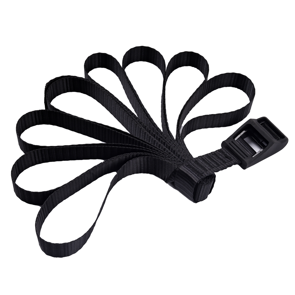 Rubber Cam Buckle Tie Down Straps